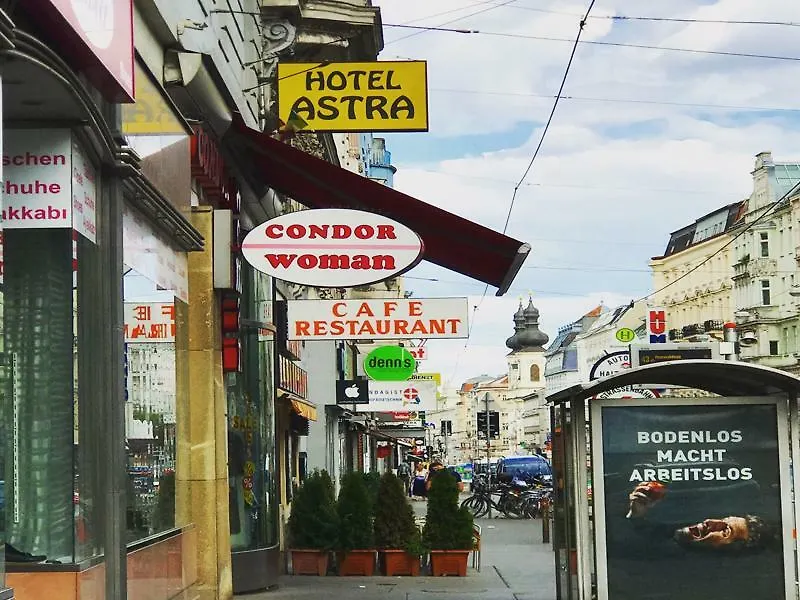 ** Vendégház Hotel-Pension Astra Bécs Ausztria